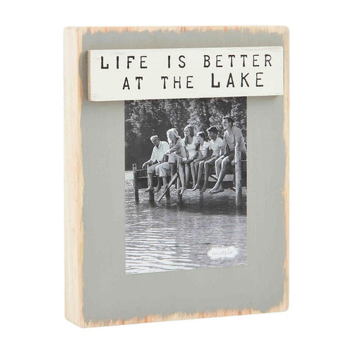 Better at The Lake Block Frame