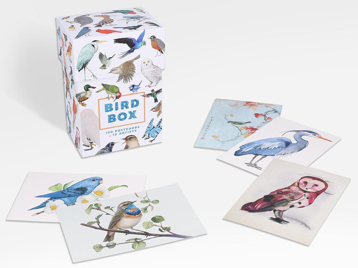 Bird Box 100 Postcards by 10 Artists