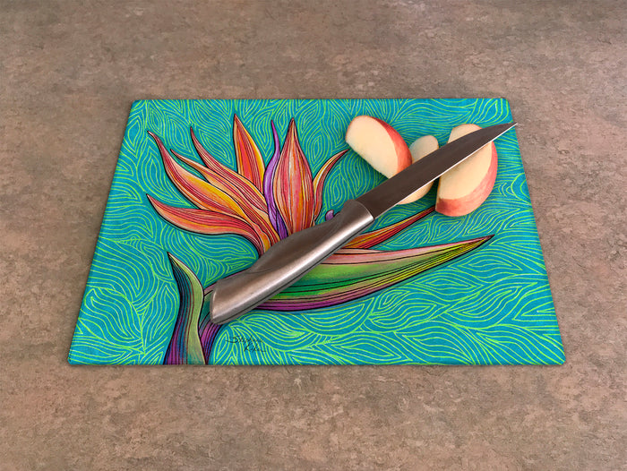 Bird of Paradise Cutting Board