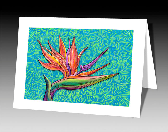 Bird of Paradise Notecard