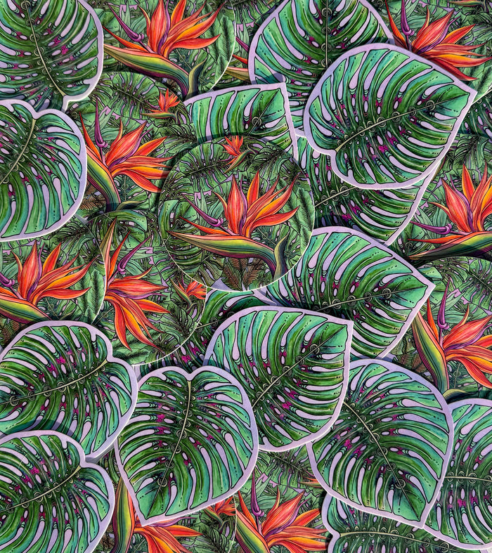 Bird of Paradise Sticker