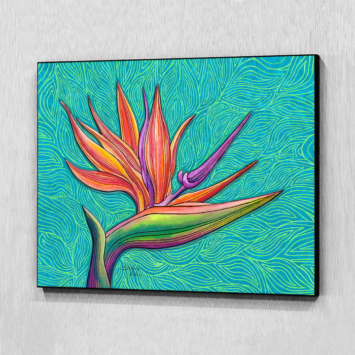 Bird of Paradise Wall Art Panel