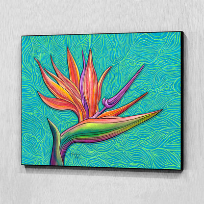 Bird of Paradise Wall Art Panel