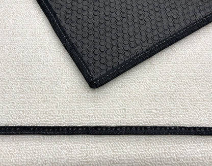 Bird of Paradise with Monstera Door Mat