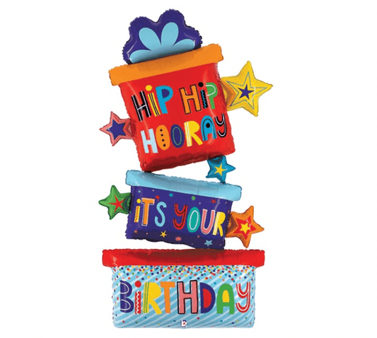 burton + burton Balloons Birthday Presents Special Delivery Balloon