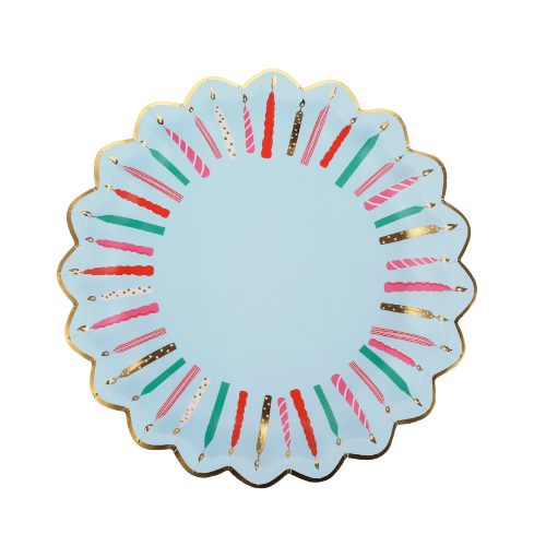 Packed Party Party Birthday Wishes Dessert Plate