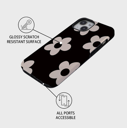Black Flora | iPhone Case