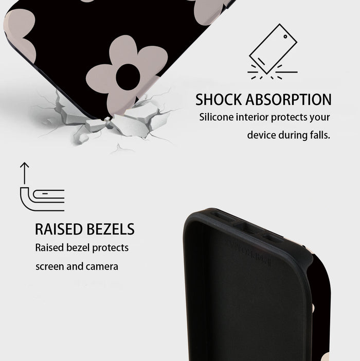 Black Flora | iPhone Case
