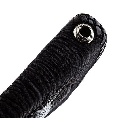 with silver grommet