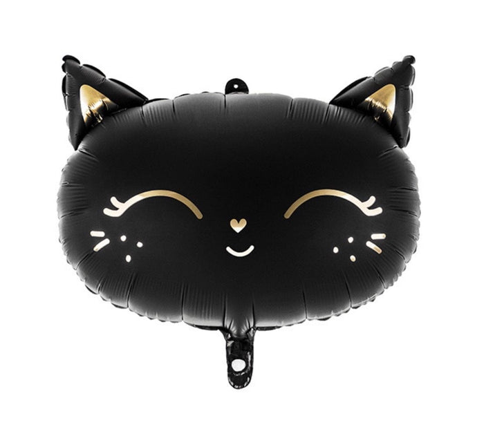 burton+burton Balloons Black Kitty Balloon
