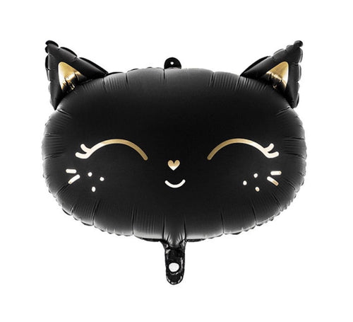 burton+burton Balloons Black Kitty Balloon
