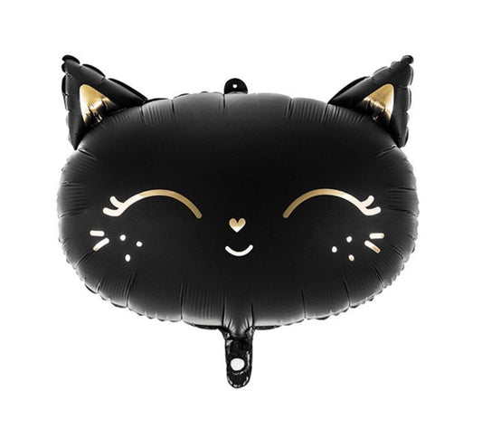burton+burton Balloons Black Kitty Balloon