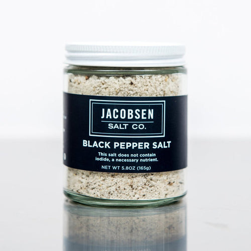 Black Pepper Infused Salt