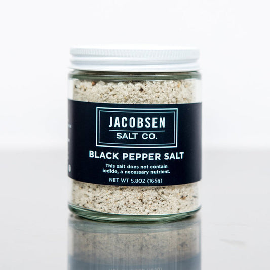 Black Pepper Infused Salt