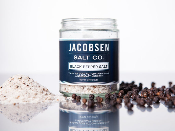 Black Pepper Infused Salt