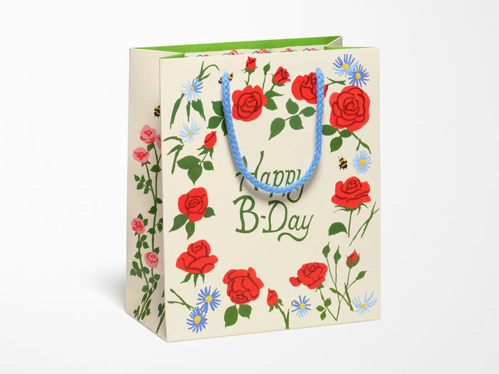 Blooming Roses Medium ~ Happy Birthday ~ Gift Bag