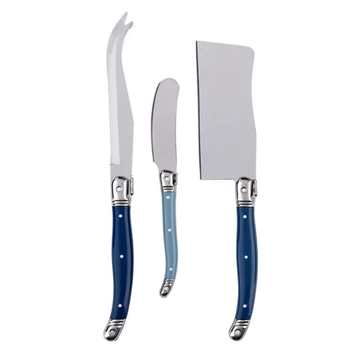 Blue Charcuterie Knives - Set of 3