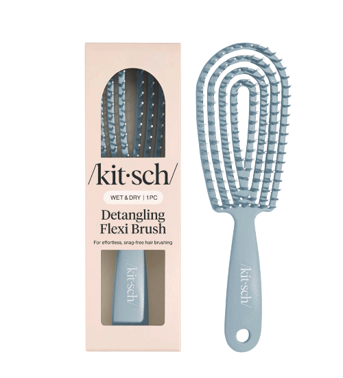 KITSCH Detangling Flexi Brush - Haze Blue