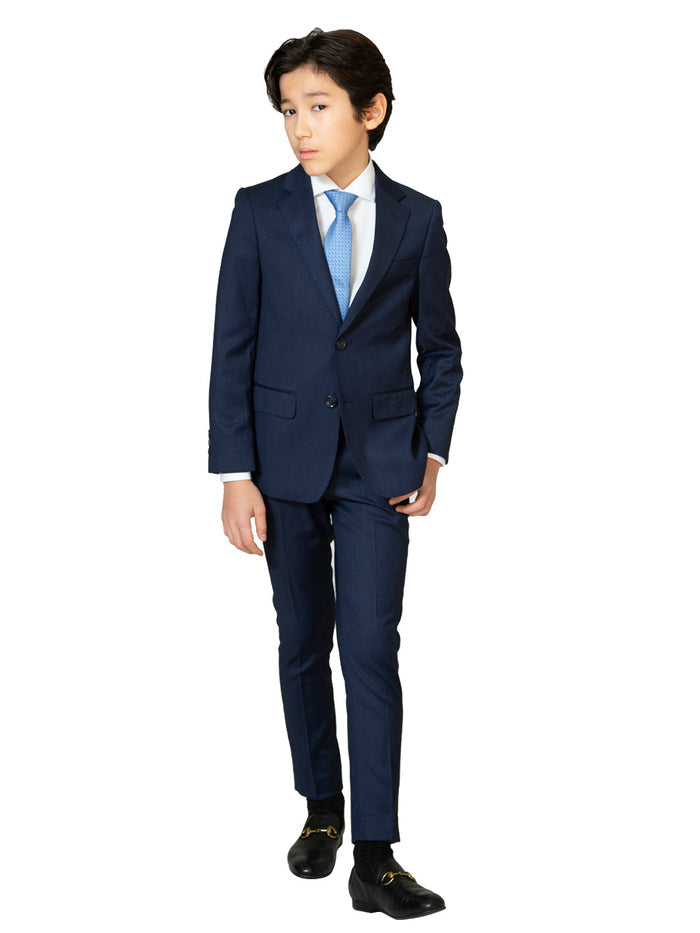 Boy's Birdseye Navy Suit Separates
