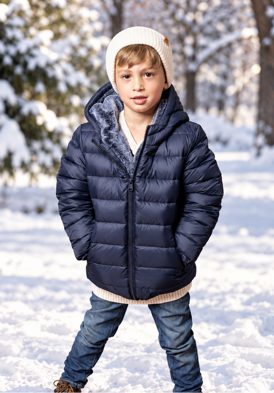Boy's Classic Puffer Coat