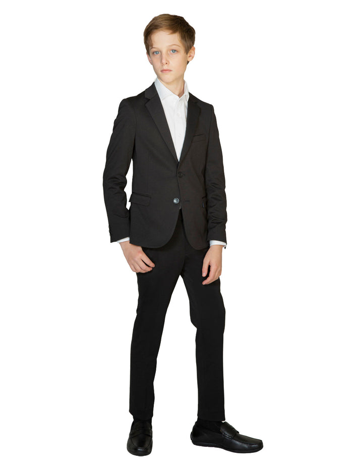 Boy's Soho Stretch Suit Separate | Black