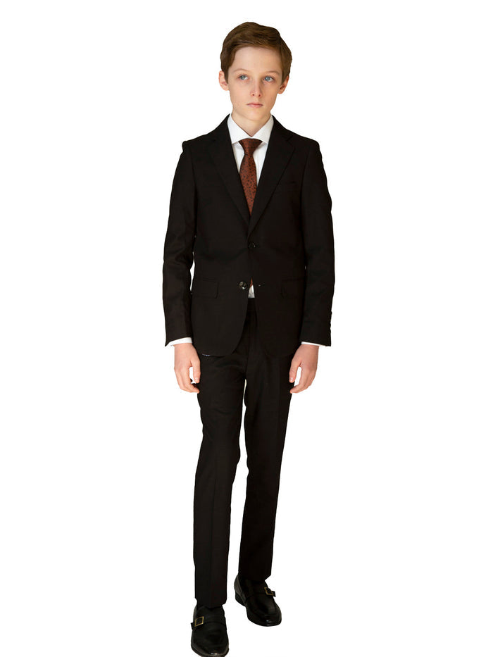 Boy's Tr Suit Separate | Black