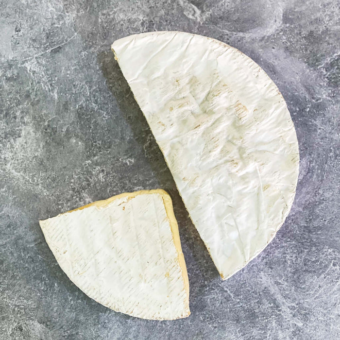 BRIE NANGIS cheese by Rouzaire from France, soft-ripened and creamy.