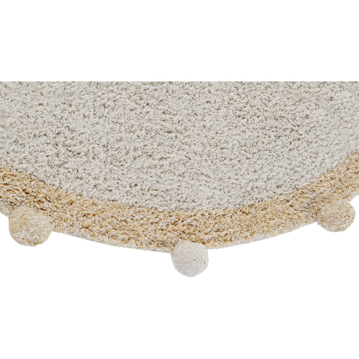 Rugs by Roo | Lorena Canals Bubbly Natural Honey Washable Area Rug-C-BUBBLY-HNY