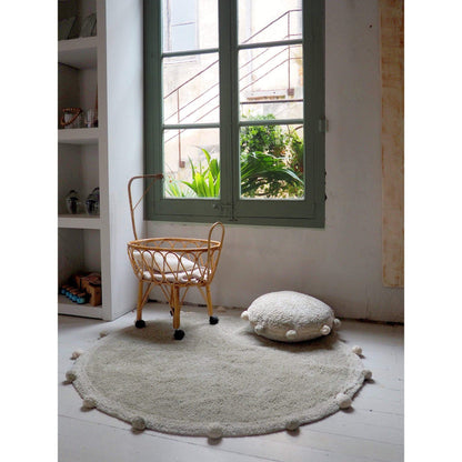 Rugs by Roo | Lorena Canals Bubbly Natural Olive Washable Area Rug-C-BUBBLY-OLV