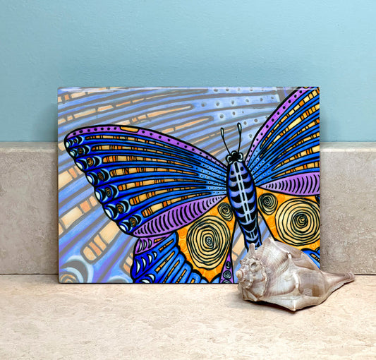 Butterfly Wings Ceramic Tile