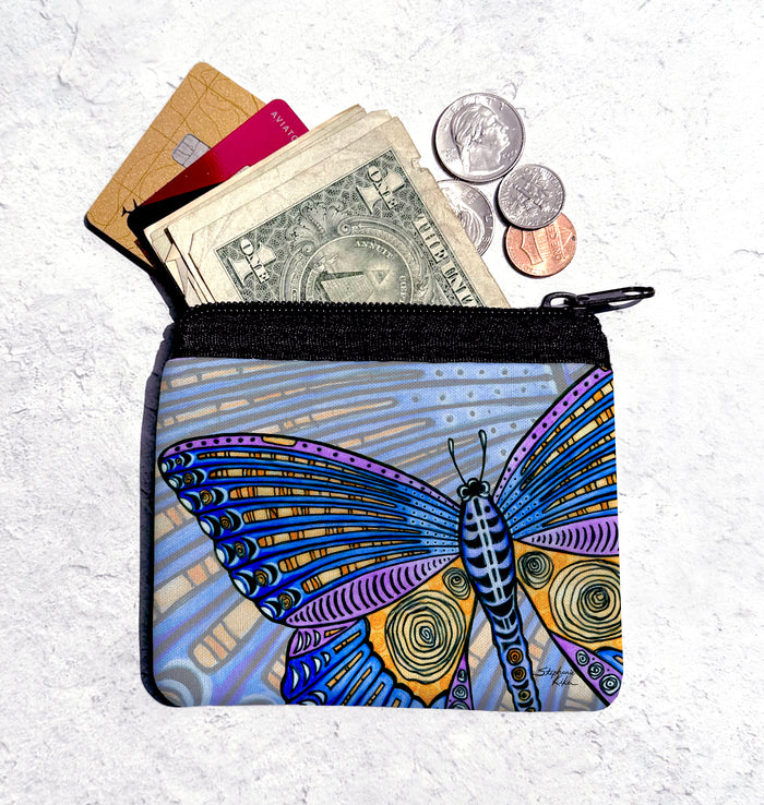 Butterfly Wings Coin Bag