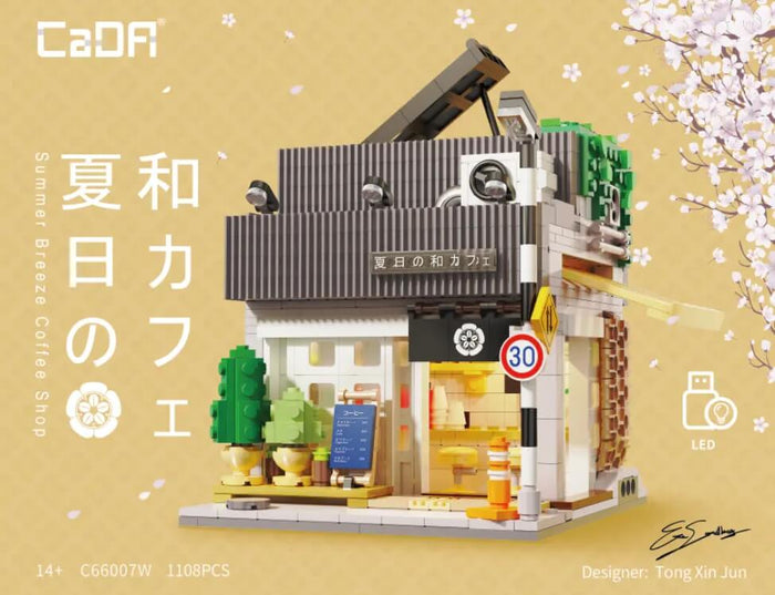 CaDA C66007 Summer Breeze Coffee Shop 1108pcs CADA