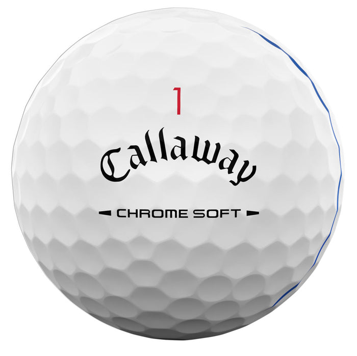 Callaway Chrome Soft '26 Triple Track Golf Balls - Dozen