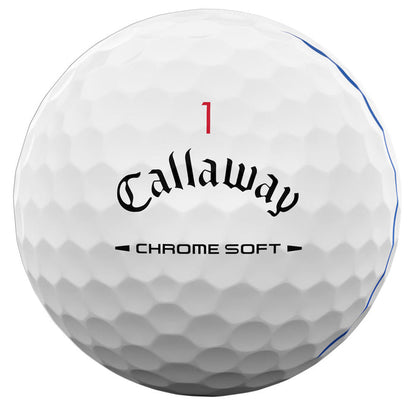 Callaway Chrome Soft '26 Triple Track Golf Balls - Dozen