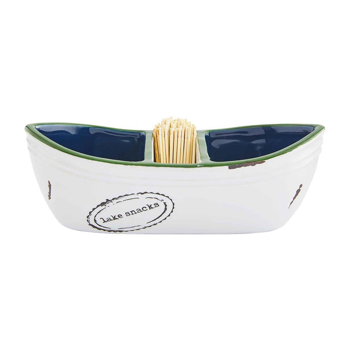Canoe Toothpick Server