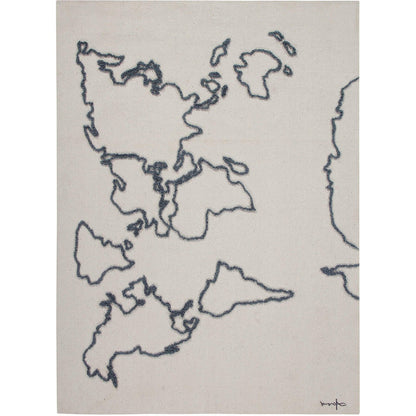 Canvas Map Wall Hanging - Rugs by Roo
