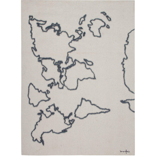 Canvas Map Wall Hanging - Rugs by Roo