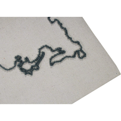 Rugs by Roo | Lorena Canals Canvas Map Wall Hanging-HANG-MAP