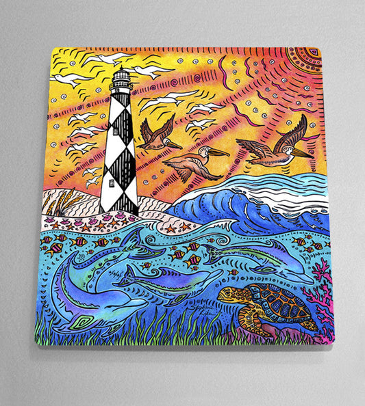 Cape Lookout Aluminum Wall Art