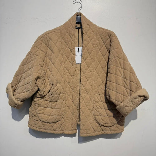 CC QUILTED COURDEROY JACKET