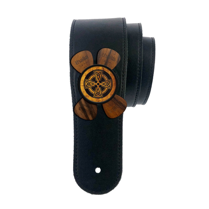 Thalia Celtic Cross | Pick Puck Integrated Leather Strap