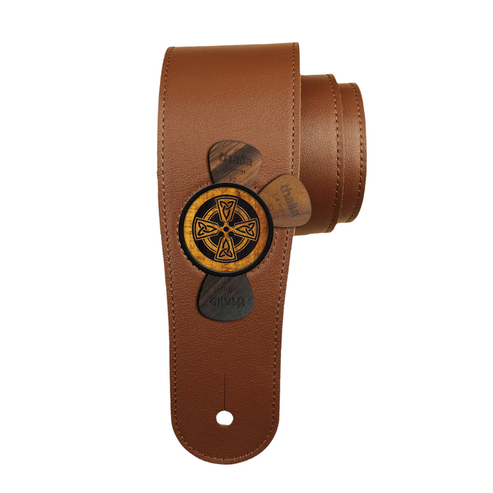 Thalia Celtic Cross | Pick Puck Integrated Leather Strap – product image 2