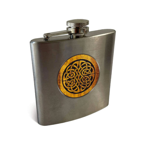 Thalia Celtic Knot Whiskey Flask