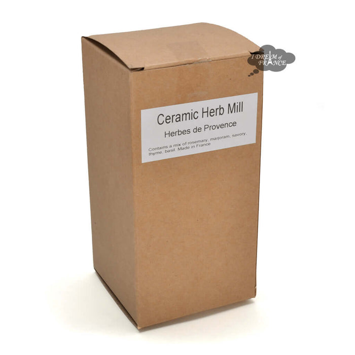 Ceramic Mill with Herbes de Provence - Olives Cream