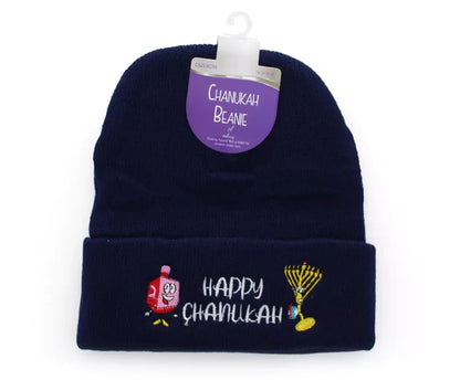 Chanukah Beanie Winter Hat
