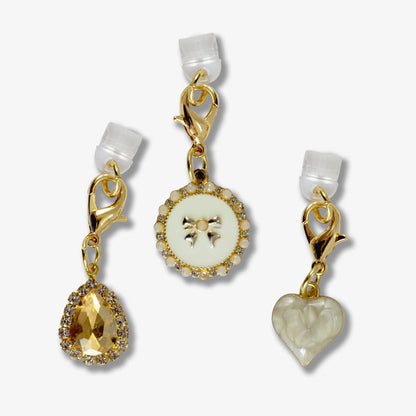 Charging Port Charms 3pk - Coquette