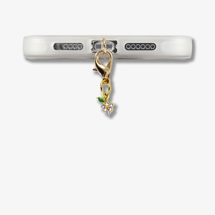 Charging Port Charms 3pk - Crystal Fruits