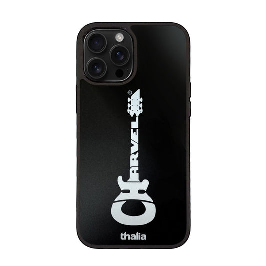 CharvelbyThalia Charvel Matte Black Toothpaste Logo | iPhone Case