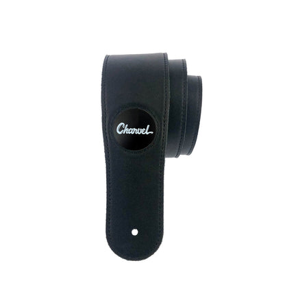 CharvelbyThalia Charvel Matte Black Toothpaste Logo | Italian Leather Strap