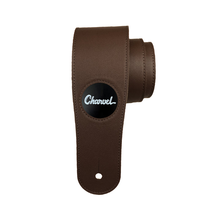 CharvelbyThalia Charvel Matte Black Toothpaste Logo | Italian Leather Strap – product image 2